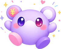 楽しそうなサブミルキャラクター